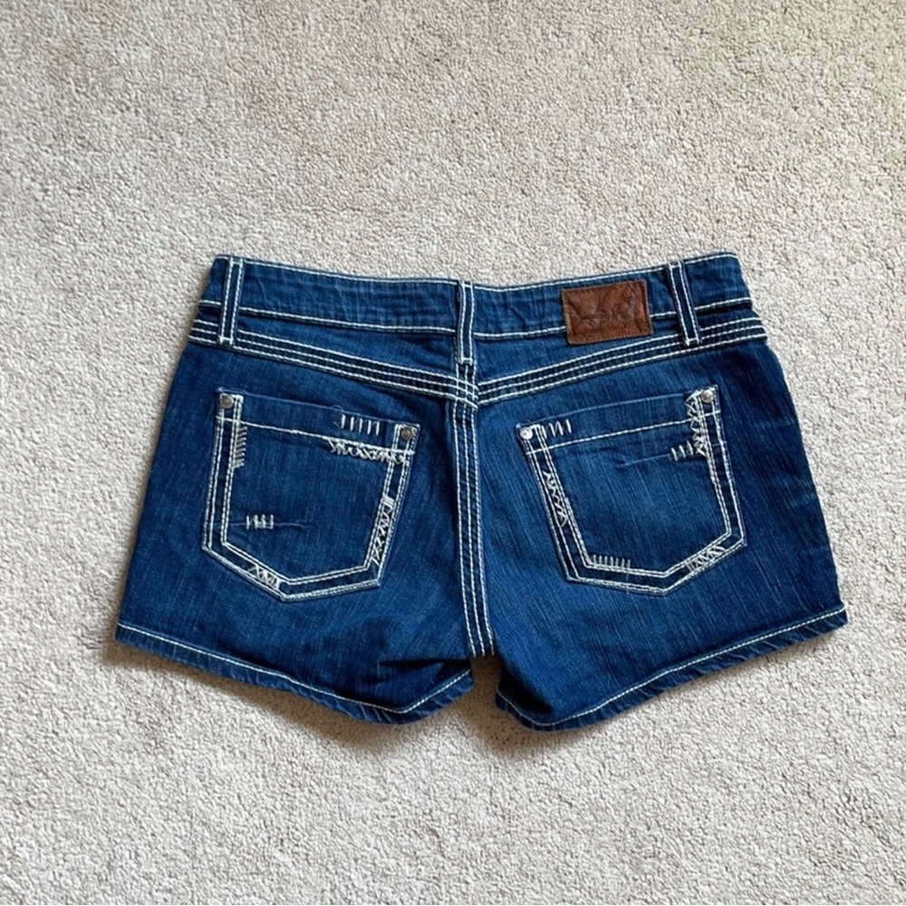 BKE starlite denim shorts